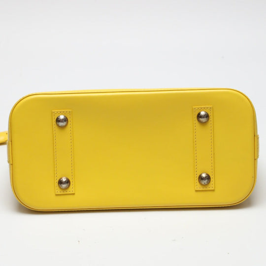 LOUIS VUITTON Handbag M40619 Epi Leather citron Handbag Epi Alma Women Used Authentic