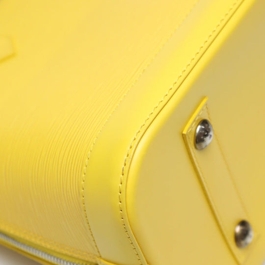 LOUIS VUITTON Handbag M40619 Epi Leather citron Handbag Epi Alma Women Used Authentic