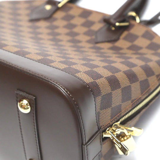 LOUIS VUITTON Handbag N53151 Damier canvas Brown 2WAY Damier Alma PM Women Used Authentic