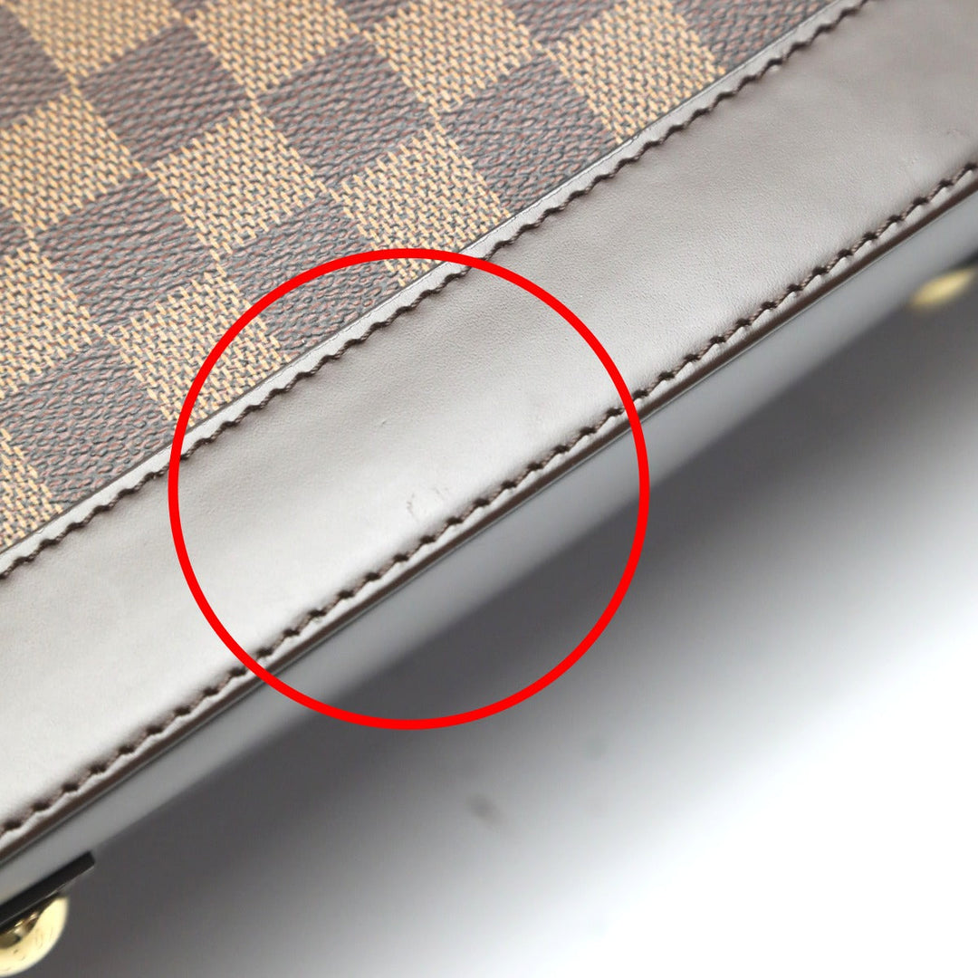 LOUIS VUITTON Handbag N53151 Damier canvas Brown 2WAY Damier Alma PM Women Used Authentic