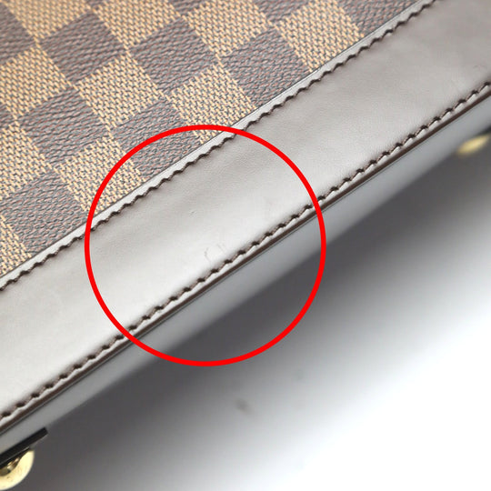 LOUIS VUITTON Handbag N53151 Damier canvas Brown 2WAY Damier Alma PM Women Used Authentic