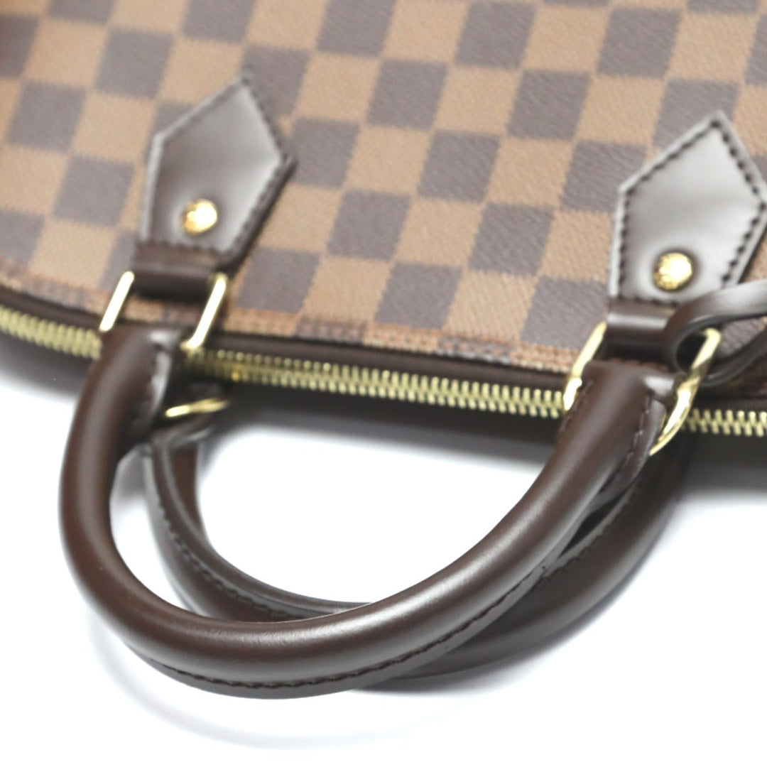 LOUIS VUITTON Handbag N53151 Damier canvas Brown 2WAY Damier Alma PM Women Used Authentic