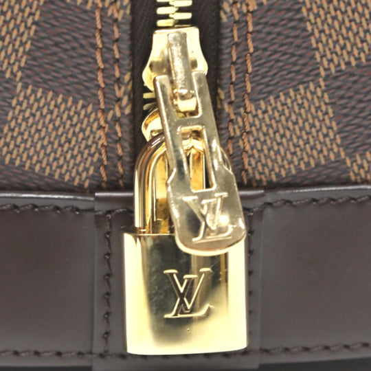 LOUIS VUITTON Handbag N53151 Damier canvas Brown 2WAY Damier Alma PM Women Used Authentic
