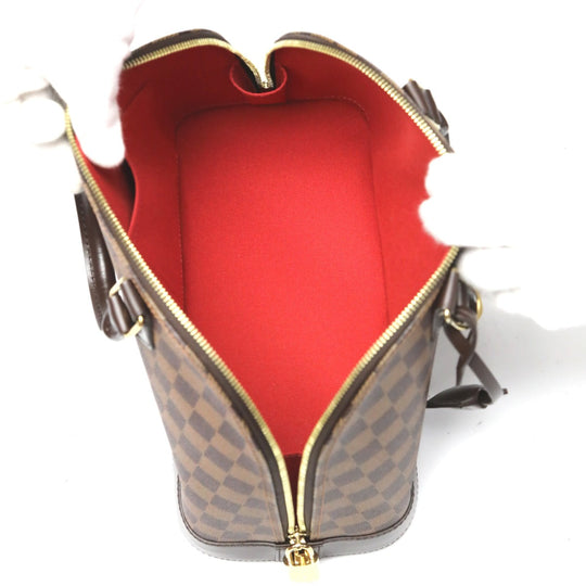 LOUIS VUITTON Handbag N53151 Damier canvas Brown 2WAY Damier Alma PM Women Used Authentic