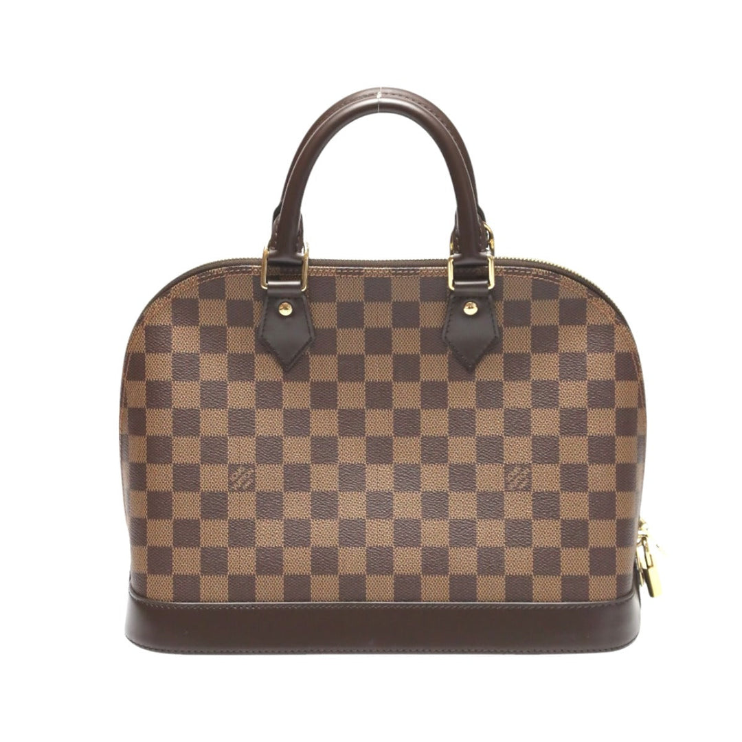 LOUIS VUITTON Handbag N53151 Damier canvas Brown 2WAY Damier Alma PM Women Used Authentic