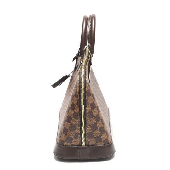 LOUIS VUITTON Handbag N53151 Damier canvas Brown 2WAY Damier Alma PM Women Used Authentic