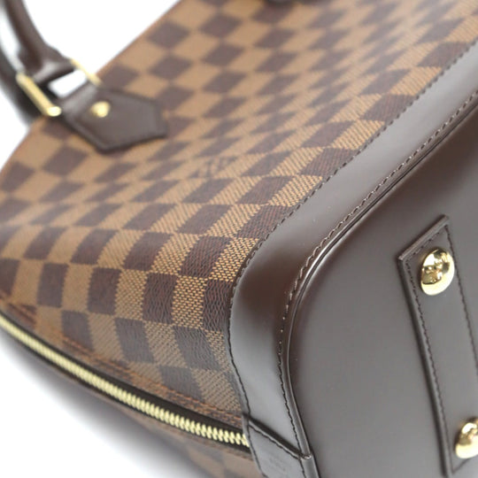 LOUIS VUITTON Handbag N53151 Damier canvas Brown 2WAY Damier Alma PM Women Used Authentic
