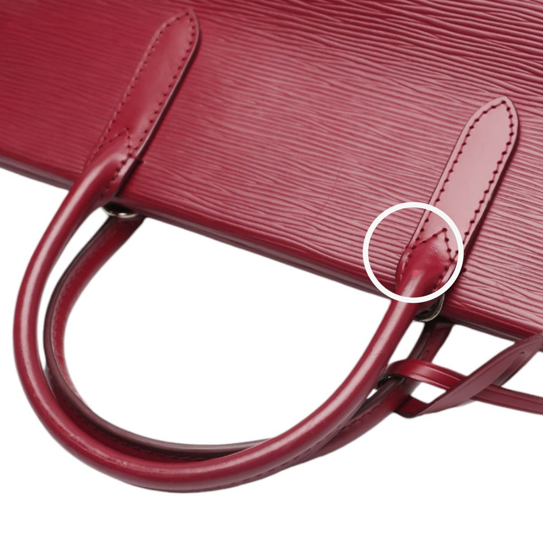 LOUIS VUITTON Handbag M94615 Epi Leather Fuchsia 2 way bag Epi Marley MM Women Used Authentic