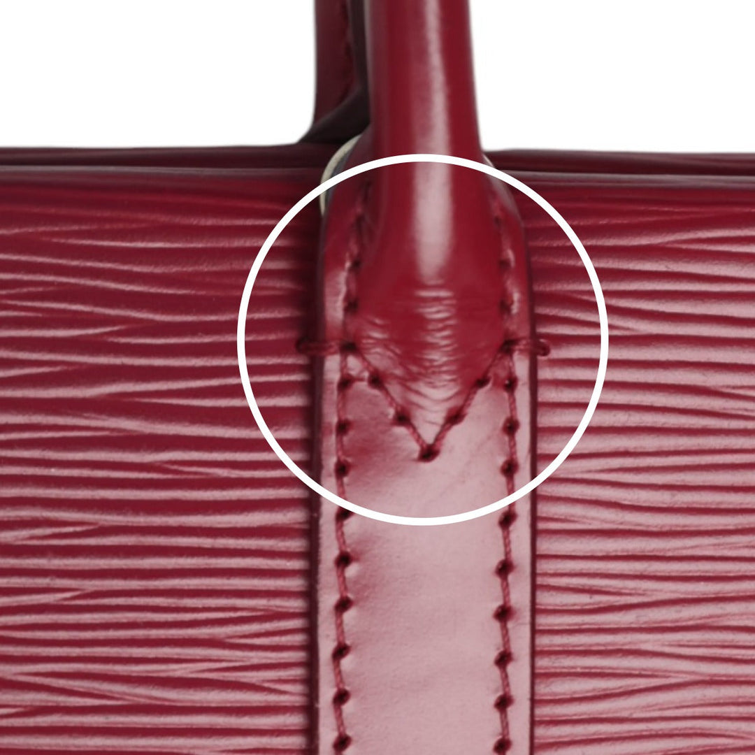 LOUIS VUITTON Handbag M94615 Epi Leather Fuchsia 2 way bag Epi Marley MM Women Used Authentic
