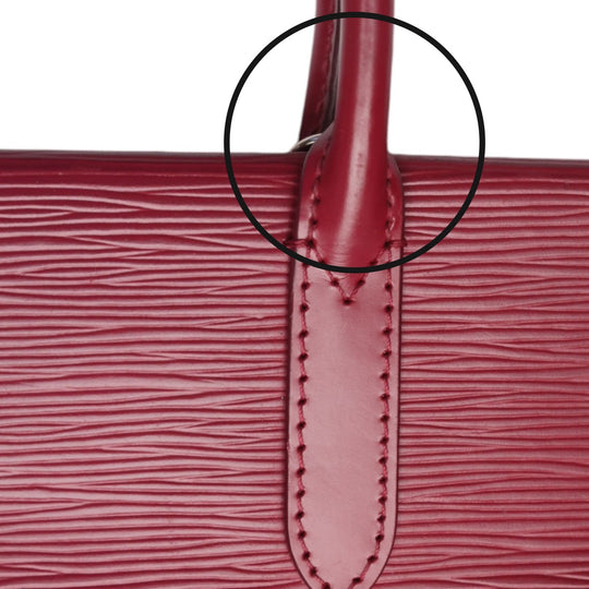 LOUIS VUITTON Handbag M94615 Epi Leather Fuchsia 2 way bag Epi Marley MM Women Used Authentic