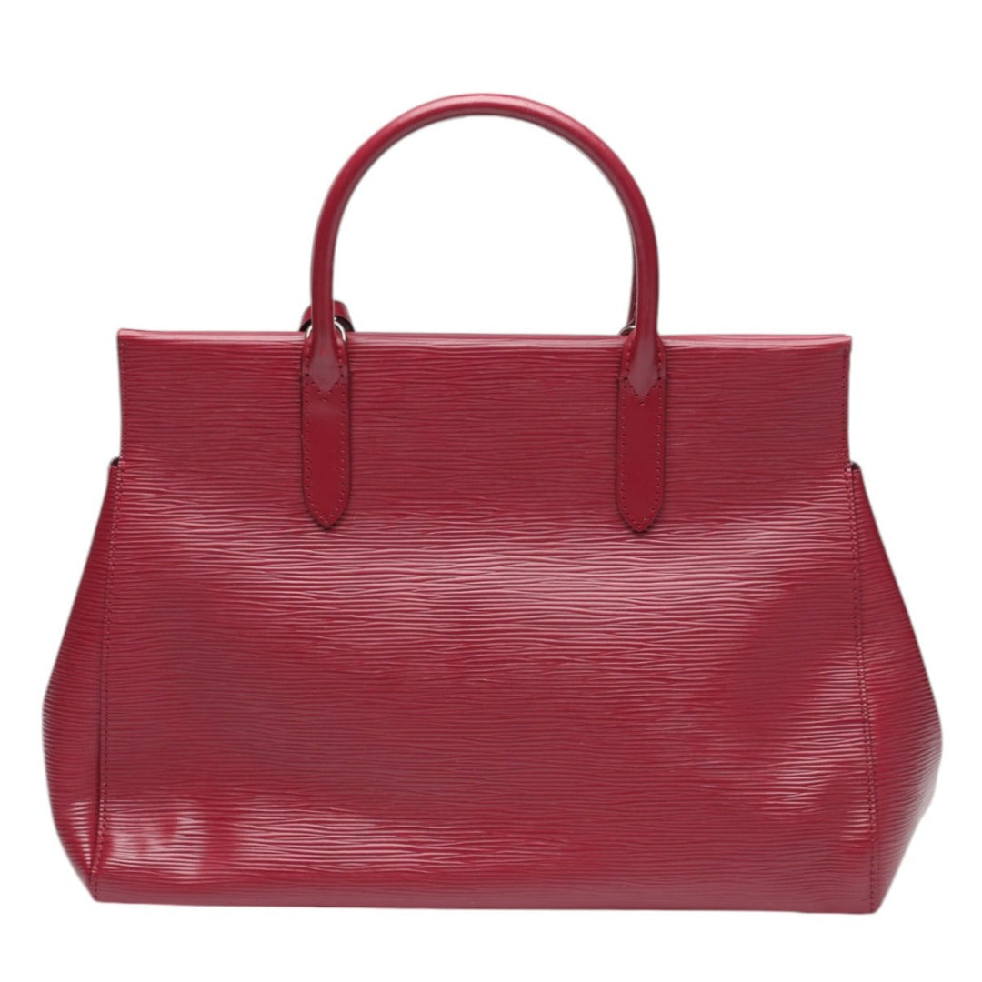 LOUIS VUITTON Handbag M94615 Epi Leather Fuchsia 2 way bag Epi Marley MM Women Used Authentic