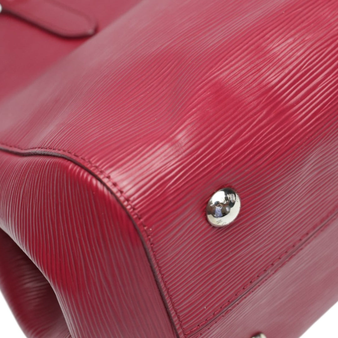 LOUIS VUITTON Handbag M94615 Epi Leather Fuchsia 2 way bag Epi Marley MM Women Used Authentic