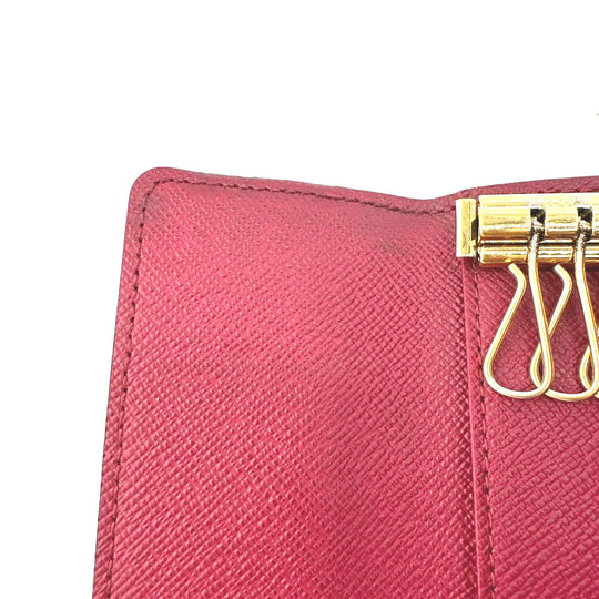 LOUIS VUITTON Key case Key holder  M62631 Monogram canvas Brown Multicles4 Monogram Key case Key holder for 4 keys Women Used Authentic