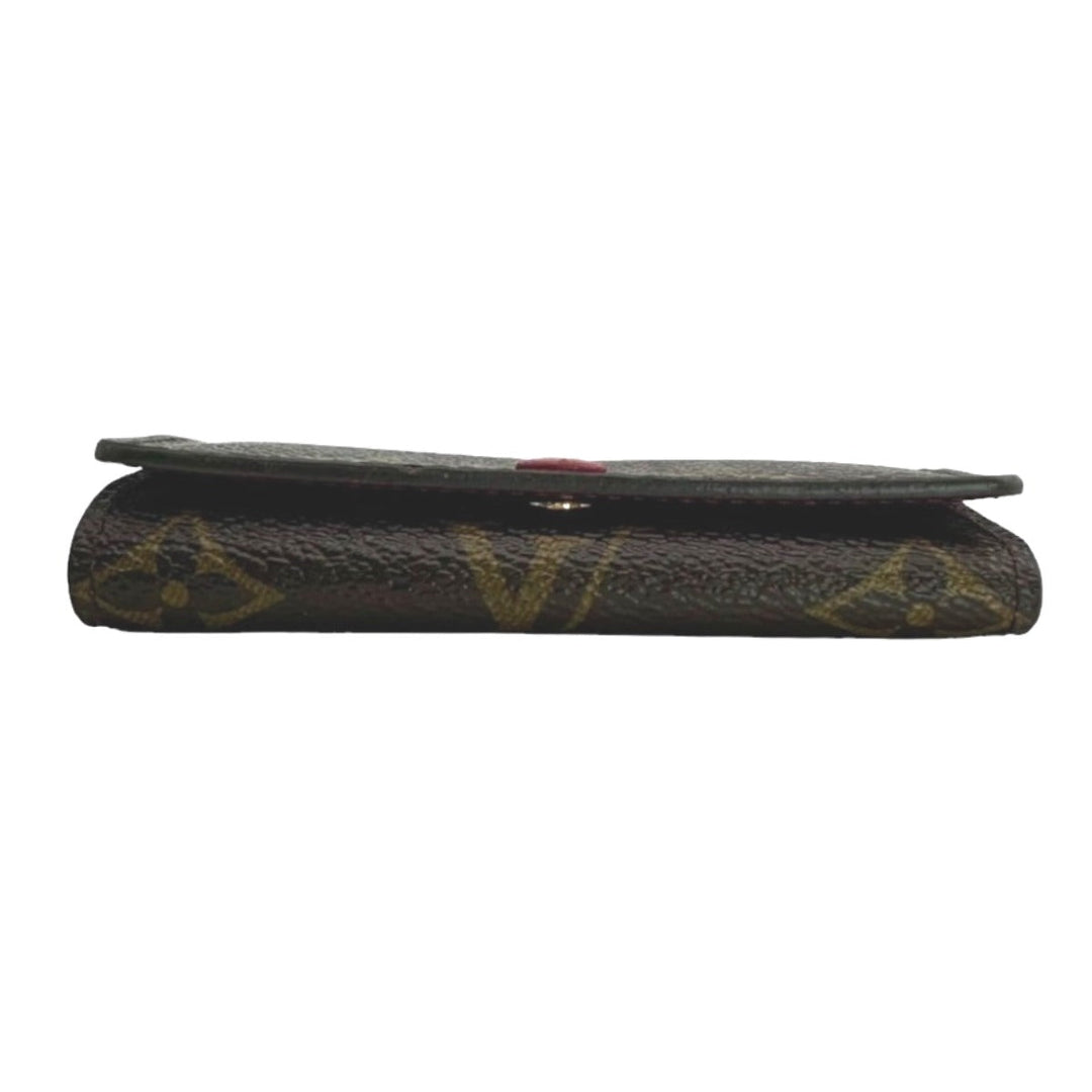 LOUIS VUITTON Key case Key holder  M62631 Monogram canvas Brown Multicles4 Monogram Key case Key holder for 4 keys Women Used Authentic