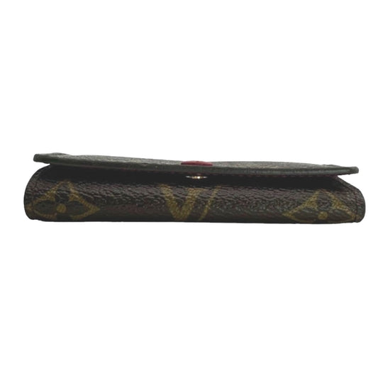 LOUIS VUITTON Key case Key holder  M62631 Monogram canvas Brown Multicles4 Monogram Key case Key holder for 4 keys Women Used Authentic