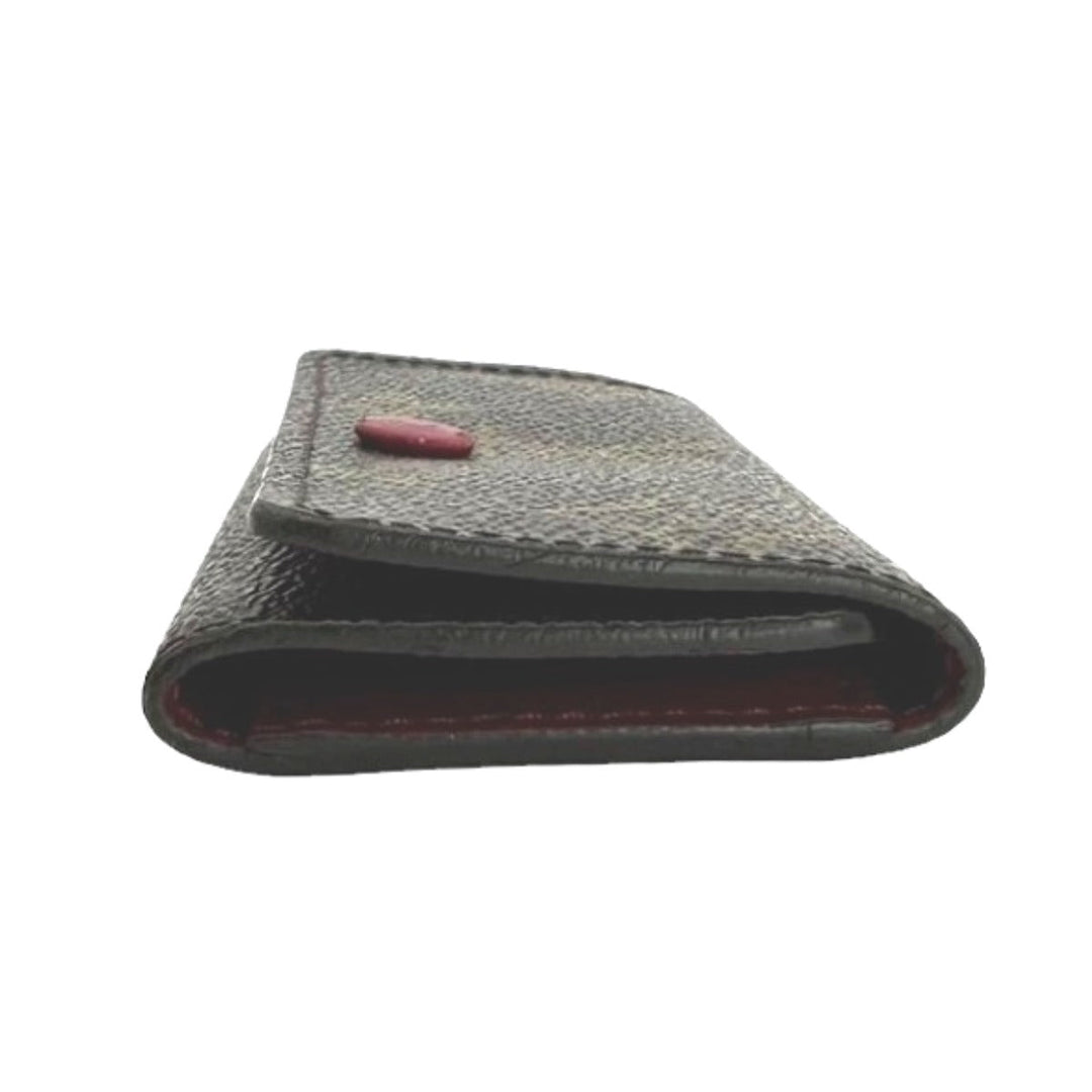 LOUIS VUITTON Key case Key holder  M62631 Monogram canvas Brown Multicles4 Monogram Key case Key holder for 4 keys Women Used Authentic