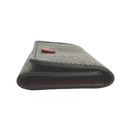 LOUIS VUITTON Key case Key holder  M62631 Monogram canvas Brown Multicles4 Monogram Key case Key holder for 4 keys Women Used Authentic
