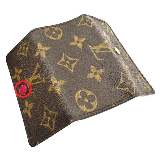 LOUIS VUITTON Key case Key holder  M62631 Monogram canvas Brown Multicles4 Monogram Key case Key holder for 4 keys Women Used Authentic