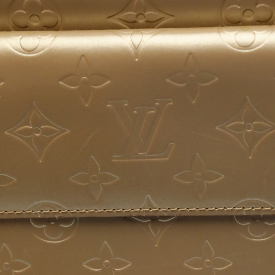 LOUIS VUITTON Shoulder Bag M55127 leather gold Shoulder Monogram mat Alston Women Used Authentic