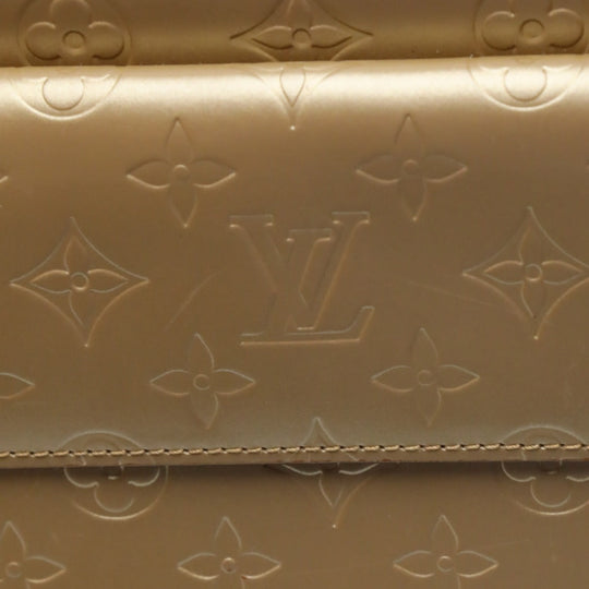 LOUIS VUITTON Shoulder Bag M55127 leather gold Shoulder Monogram mat Alston Women Used Authentic