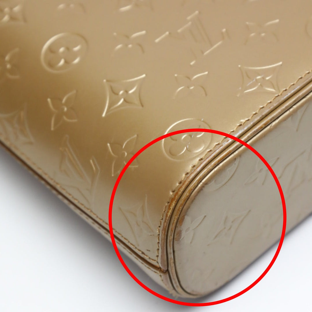 LOUIS VUITTON Shoulder Bag M55127 leather gold Shoulder Monogram mat Alston Women Used Authentic
