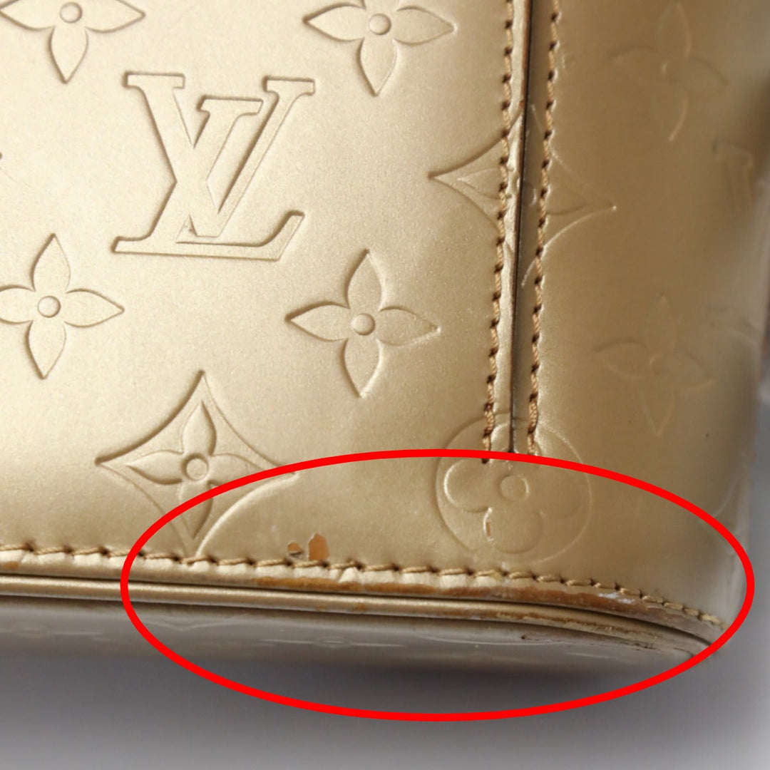 LOUIS VUITTON Shoulder Bag M55127 leather gold Shoulder Monogram mat Alston Women Used Authentic