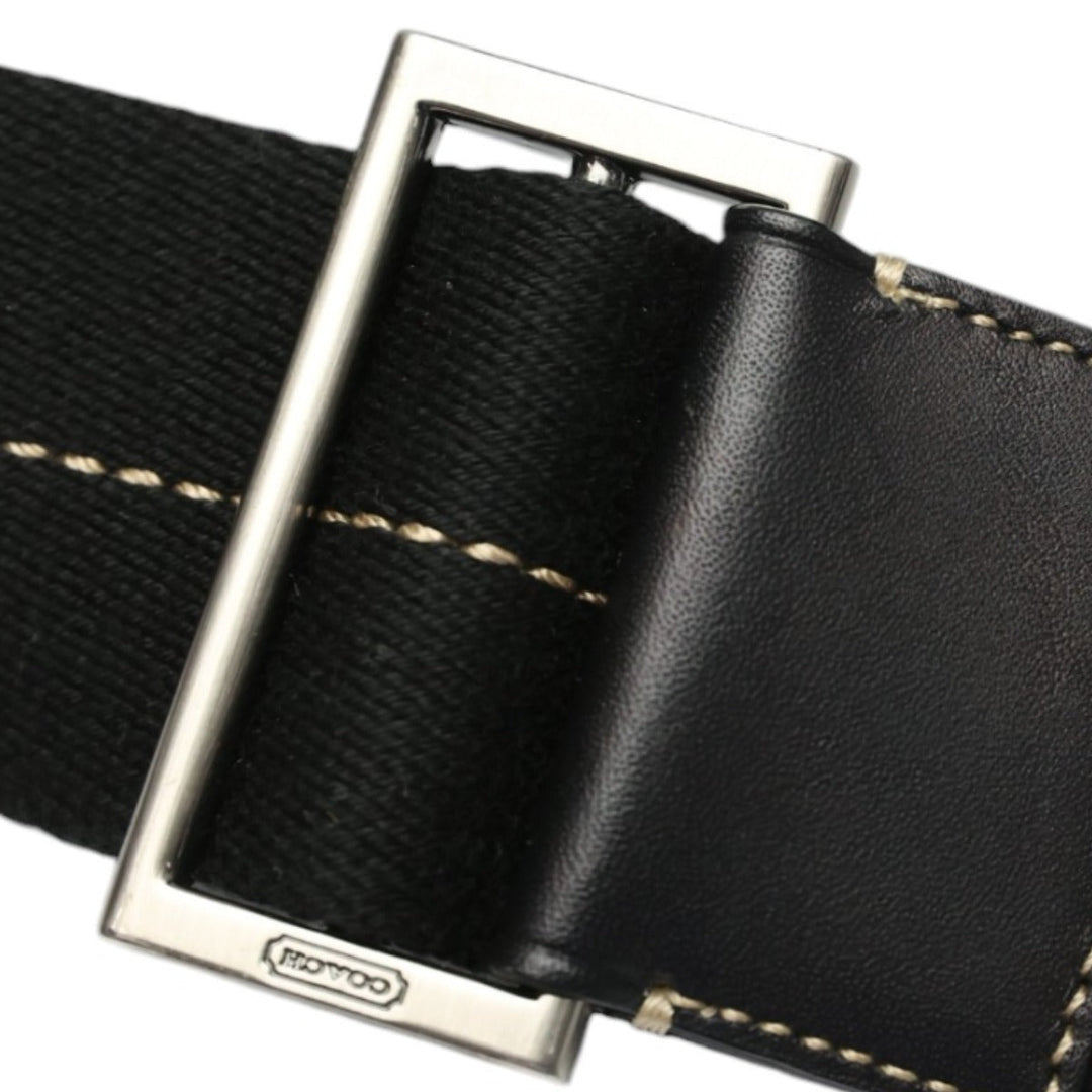 COACH Shoulder Bag F05300 Nylon black Shoulder Bag Messenger bag mens Used Authentic