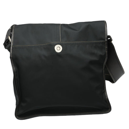 COACH Shoulder Bag F05300 Nylon black Shoulder Bag Messenger bag mens Used Authentic