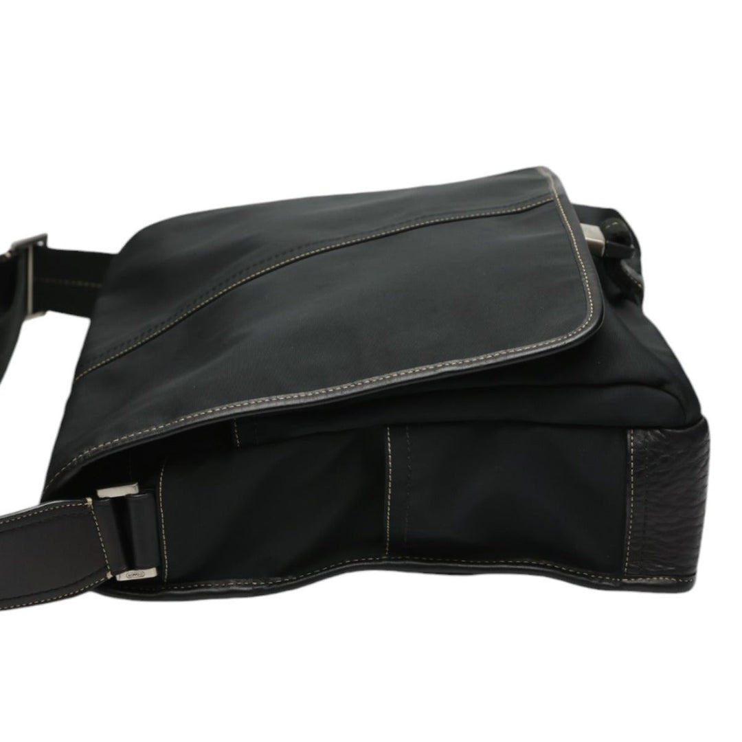 COACH Shoulder Bag F05300 Nylon black Shoulder Bag Messenger bag mens Used Authentic