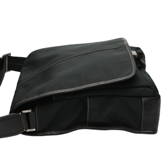 COACH Shoulder Bag F05300 Nylon black Shoulder Bag Messenger bag mens Used Authentic
