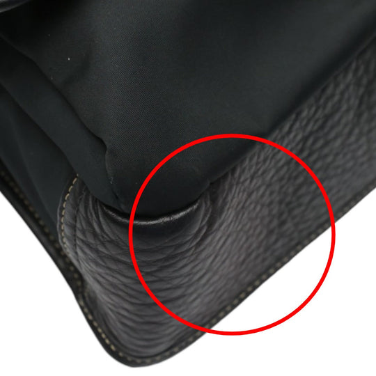 COACH Shoulder Bag F05300 Nylon black Shoulder Bag Messenger bag mens Used Authentic