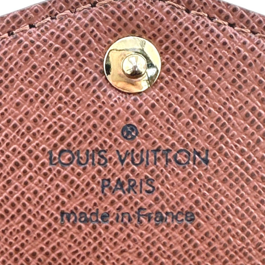 LOUIS VUITTON Long Wallet Purse M60531 Monogram canvas Brown Wallet Monogram Portefeuille Sara Women Used Authentic