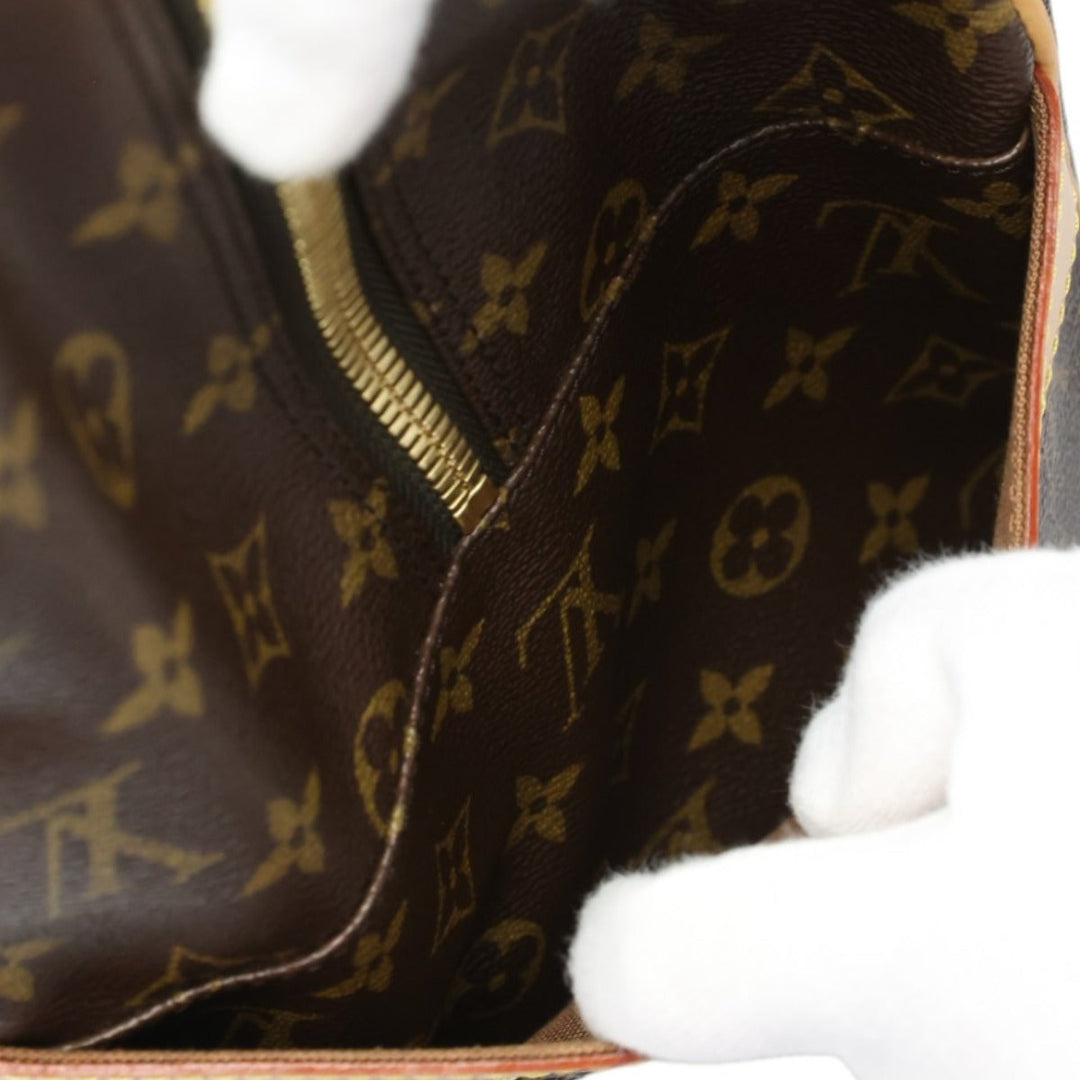 LOUIS VUITTON Boston Duffel bag M40074 Monogram canvas Brown Travel bag Monogram Carryall mens(Unisex) Used Authentic