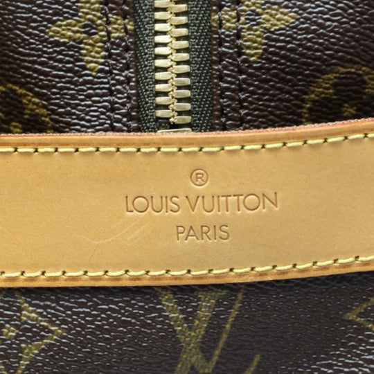 LOUIS VUITTON Boston Duffel bag M40074 Monogram canvas Brown Travel bag Monogram Carryall mens(Unisex) Used Authentic