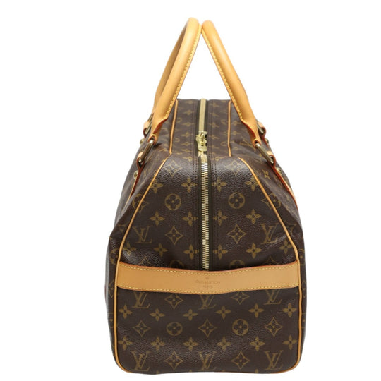 LOUIS VUITTON Boston Duffel bag M40074 Monogram canvas Brown Travel bag Monogram Carryall mens(Unisex) Used Authentic