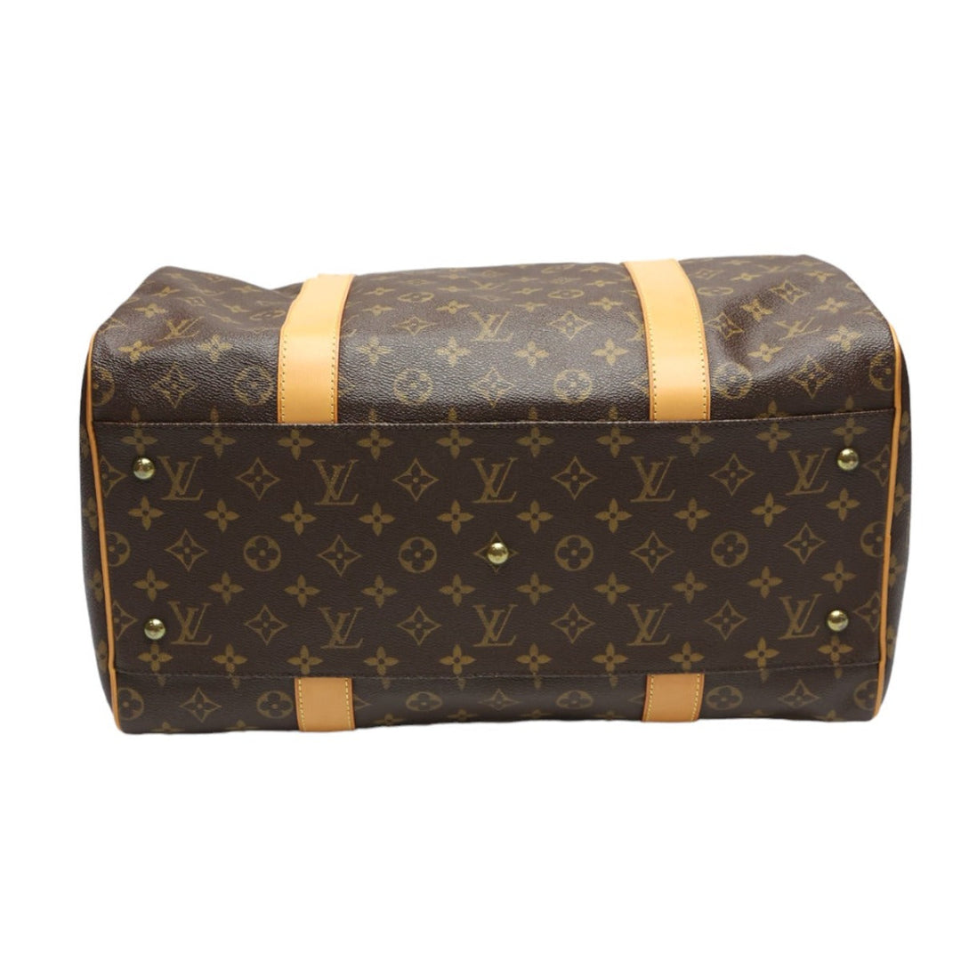 LOUIS VUITTON Boston Duffel bag M40074 Monogram canvas Brown Travel bag Monogram Carryall mens(Unisex) Used Authentic
