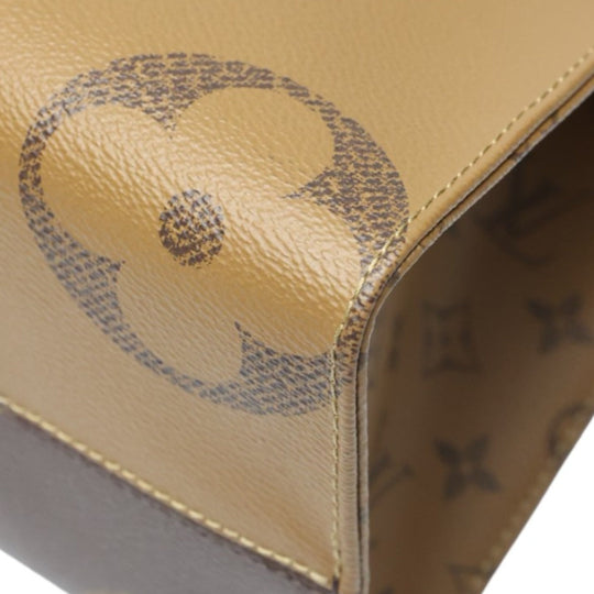 LOUIS VUITTON Tote Bag M45321 Monogram canvas Brown Tote Bag Monogram On the Go MM Women Used Authentic