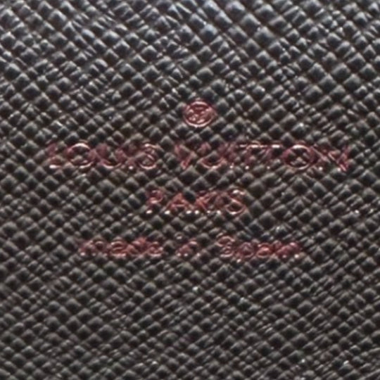 LOUIS VUITTON Long Wallet Purse N60015 Damier canvas, leather Brown Zip Around Damier Zippy wallet old model Women(Unisex) Used Authentic