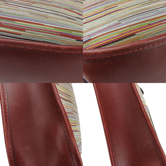 HERMES Shoulder Bag Vibrato Red Evelyn 1PM Women Used Authentic
