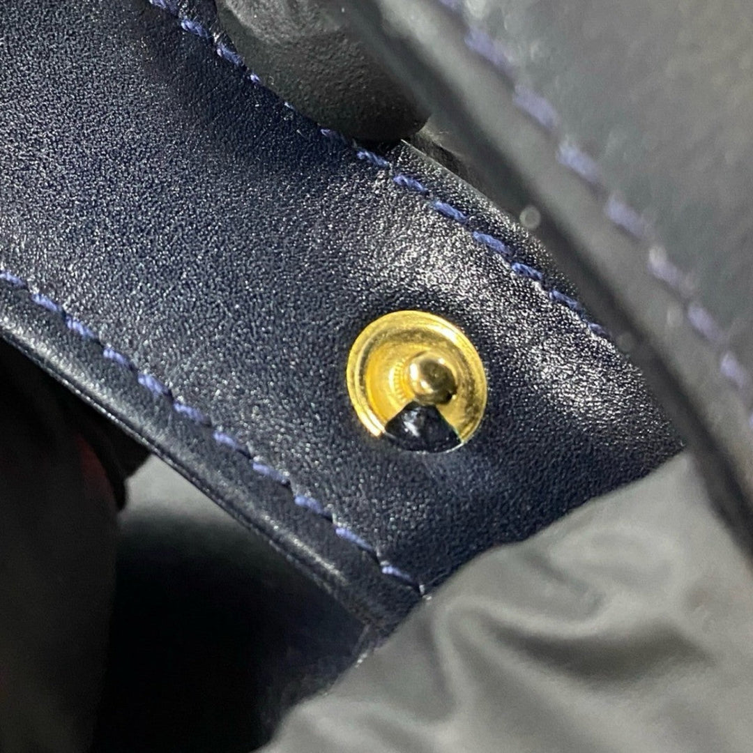 GUCCI Shoulder Bag leather Navy