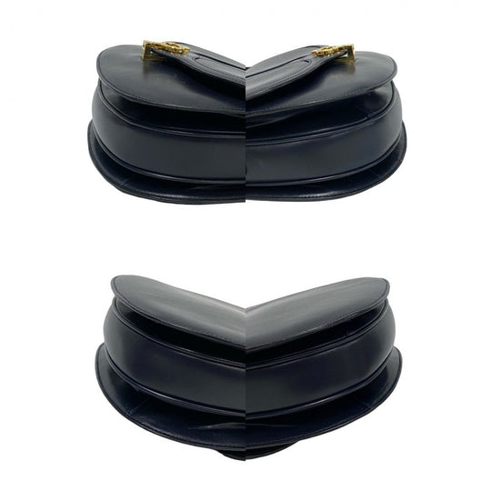 GUCCI Shoulder Bag leather Navy