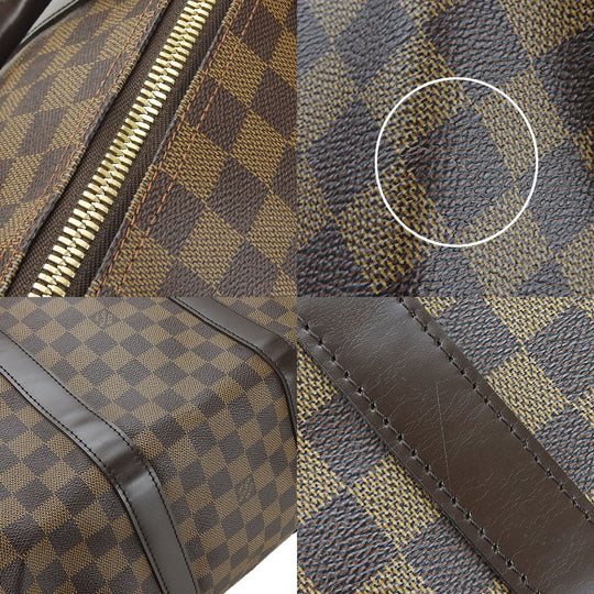 LOUIS VUITTON Boston Duffel bag N41427 Damier Brown Keepall 50 unisex(Unisex) Used Authentic