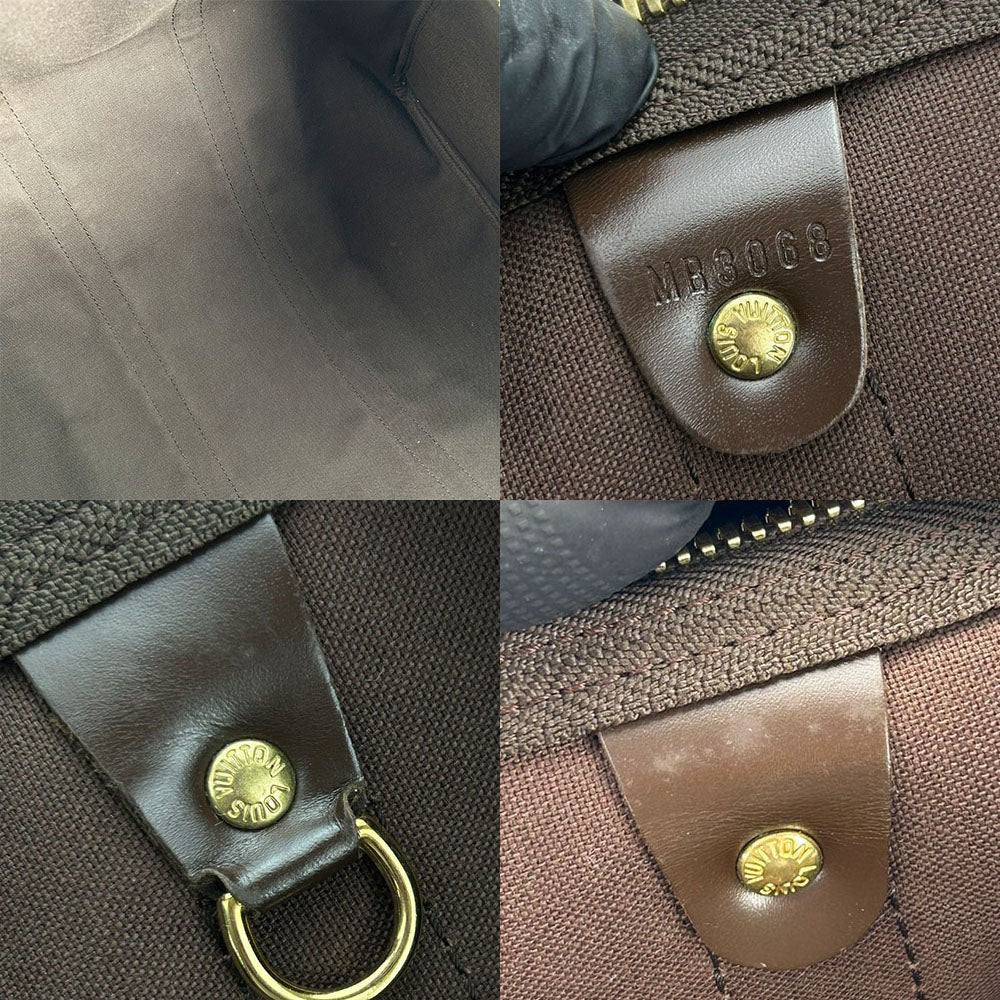 LOUIS VUITTON Boston Duffel bag N41427 Damier Brown Keepall 50 unisex(Unisex) Used Authentic