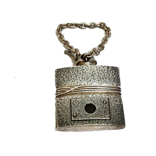 HERMES Bag charm Stainless Steel Silver Accessory Rocabal unisex(Unisex) Used Authentic