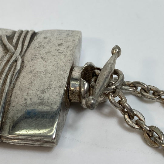 HERMES Bag charm Stainless Steel Silver Accessory Rocabal unisex(Unisex) Used Authentic