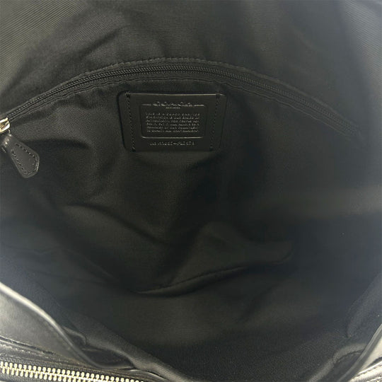 COACH Tote Bag F27579 Canvas, Leather black Women Used Authentic