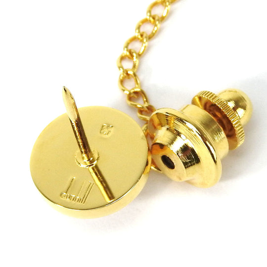 Dunhill cuffs Metal, Plastic gold mens Used Authentic