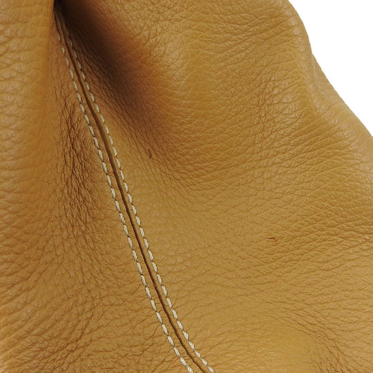 TOD�fS Tote Bag leather beige Women Used Authentic