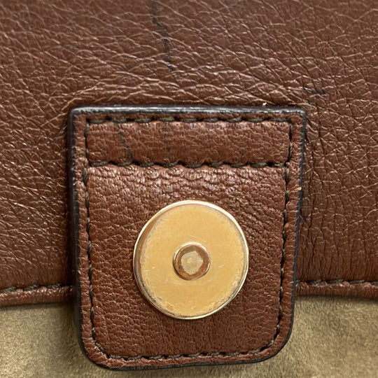 BALLY Tote Bag leather Brown unisex(Unisex) Used Authentic