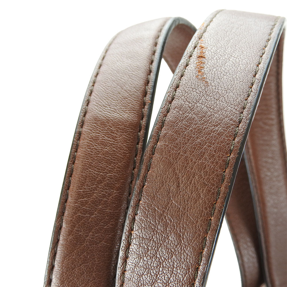 BALLY Tote Bag leather Brown unisex(Unisex) Used Authentic